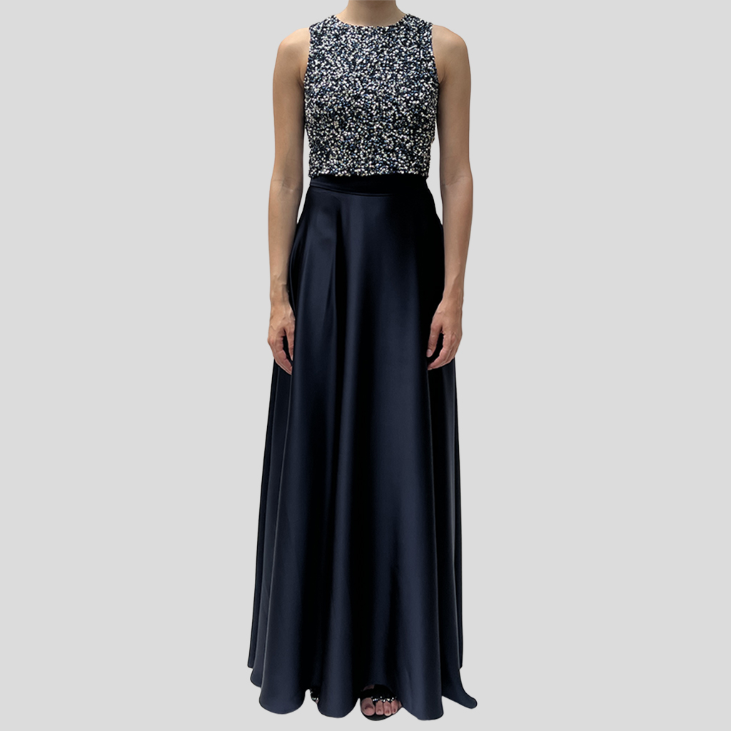 GONNA LUNGA A RUOTA NAVY