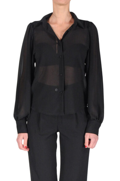 CAMICIA MANICA LANTERNA NERO