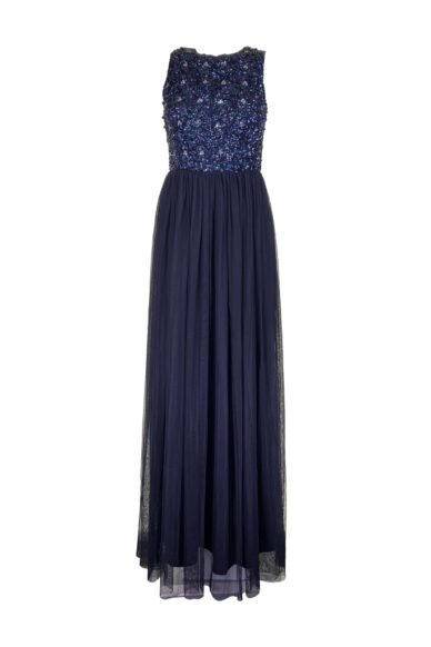 ABITO LUNGO PAILLETTES IRIDESCENTE