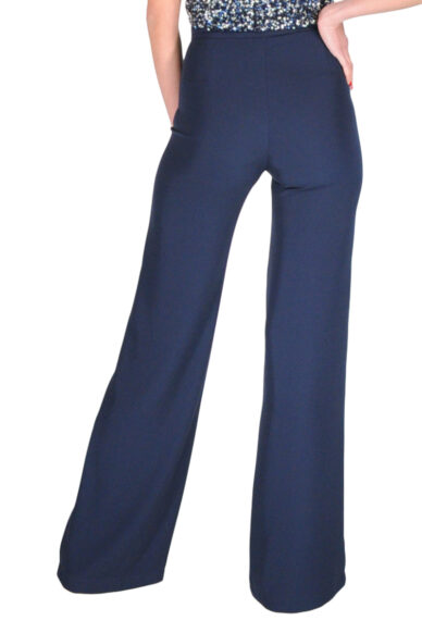 Alternative view of PANTALONE PALAZZO NAVY