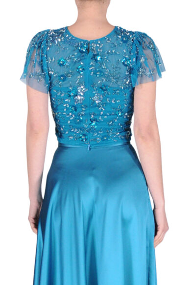 Alternative view of TOP MANICHETTA PETROLIO