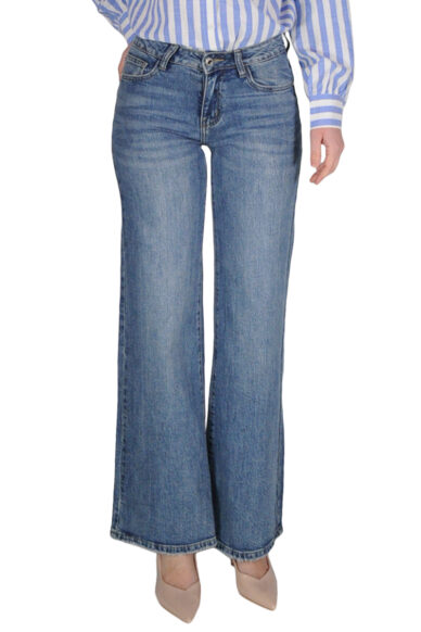 JEANS PALAZZO DARK BLU