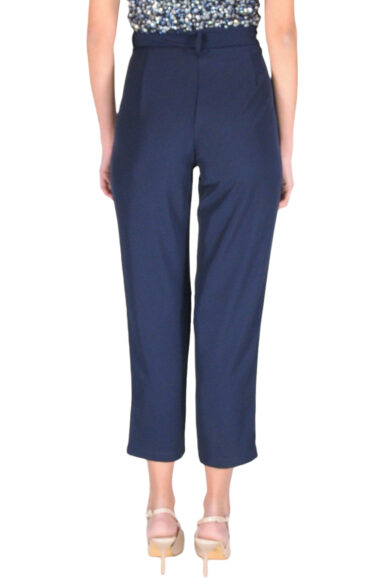 Alternative view of pantalone sigaretta NAVY