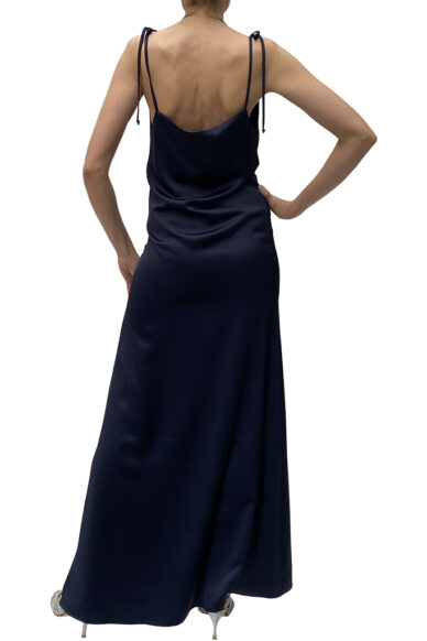 Alternative view of abito sottoveste navy