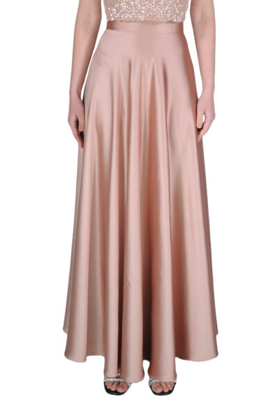 GONNA LUNGA A RUOTA ROSA ANTICO