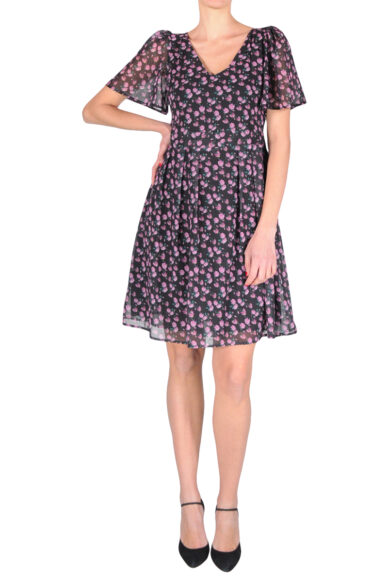 ABITO CORTO VITA ALTA ARRICCIATO MINI FIORI R