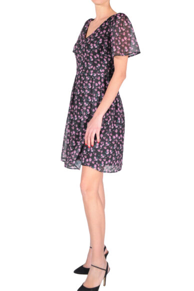 Alternative view of ABITO CORTO VITA ALTA ARRICCIATO MINI FIORI R