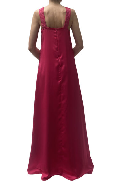 Alternative view of ABITO LUNGO DIAMANTE FUCSIA