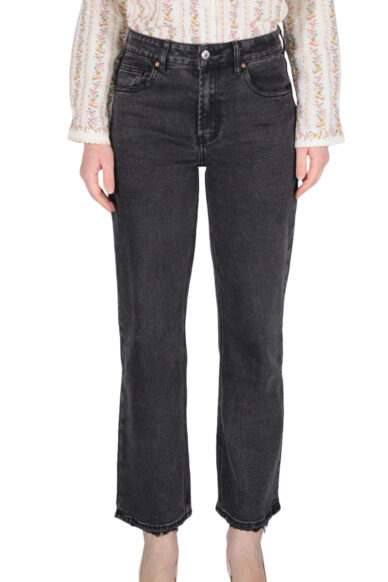 JEANS MOM DRITTO GRIGIO STONE