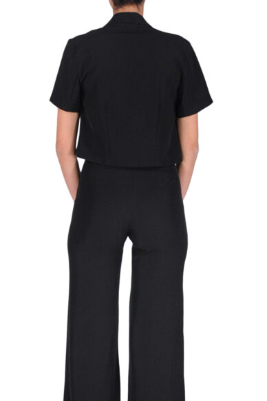 Alternative view of BLAZER MANICA CORTA NERO