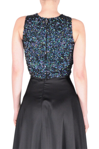 Alternative view of TOP PAILLETTES IRIDESCENTE