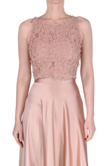 CROP TOP ROSA ANTICO