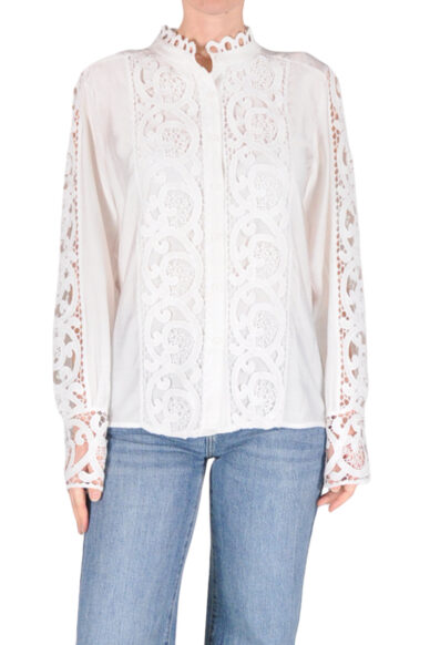 CAMICIA RICAMATA BIANCO