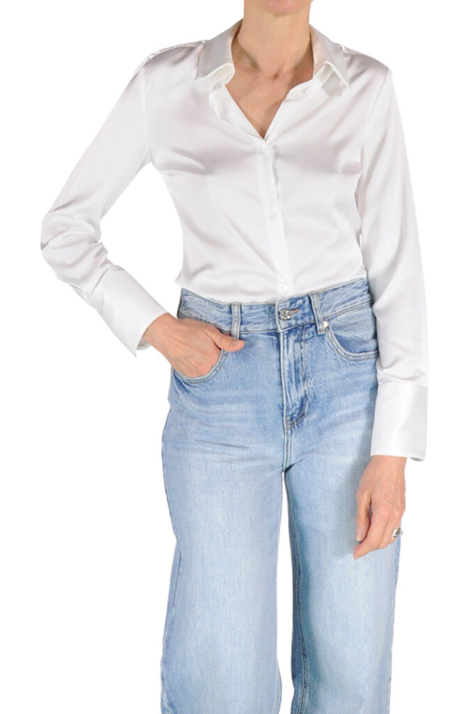 CAMICIA SLIM MANICA LUNGA BIANCO