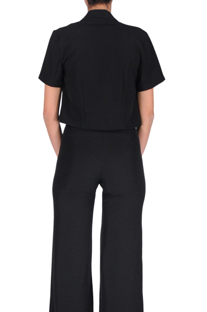 Alternative view of BLAZER MANICA CORTA NERO
