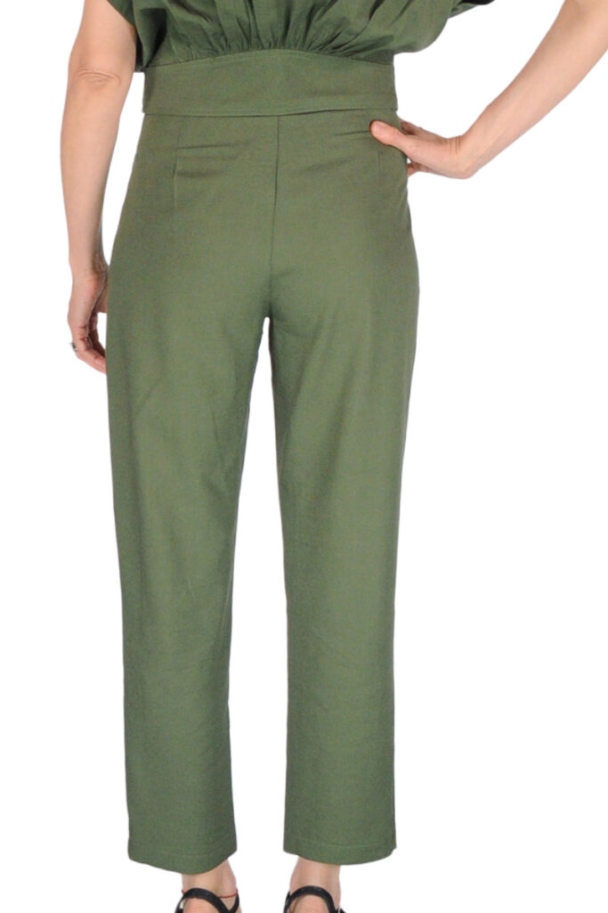 Alternative view of PANTALONE SIGARETTA MILITARE