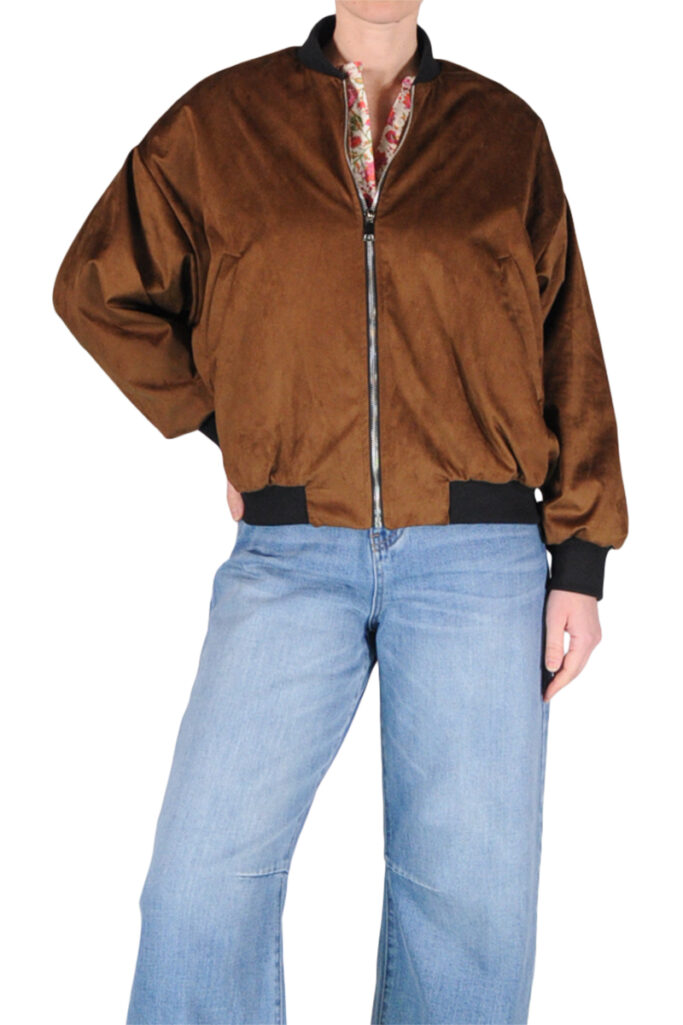 BOMBER MARRONE