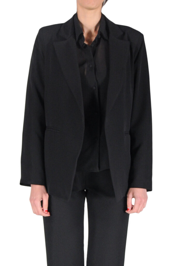 BLAZER PETTI LANCIA NERO
