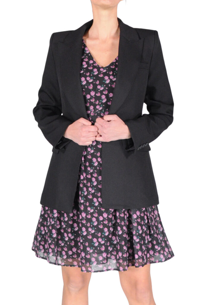 BLAZER AVVITATO NERO