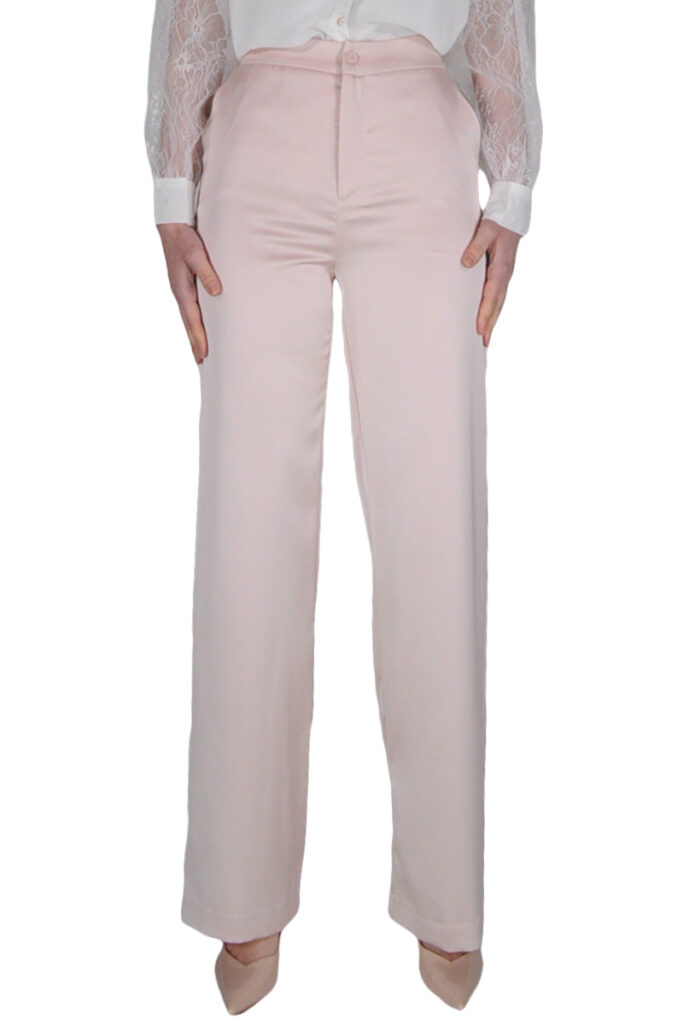 PANTALONE SIGARETTA ROSA