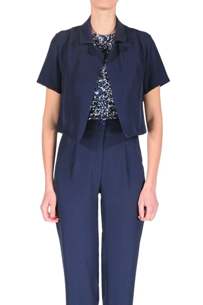 BLAZER MANICA CORTA NAVY