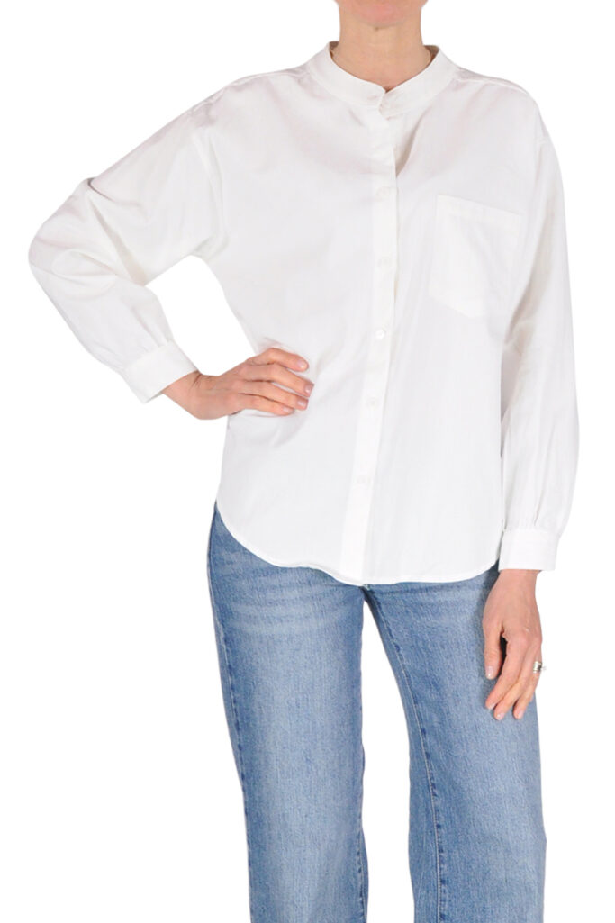 CAMICIA OVER KOREANA BIANCO