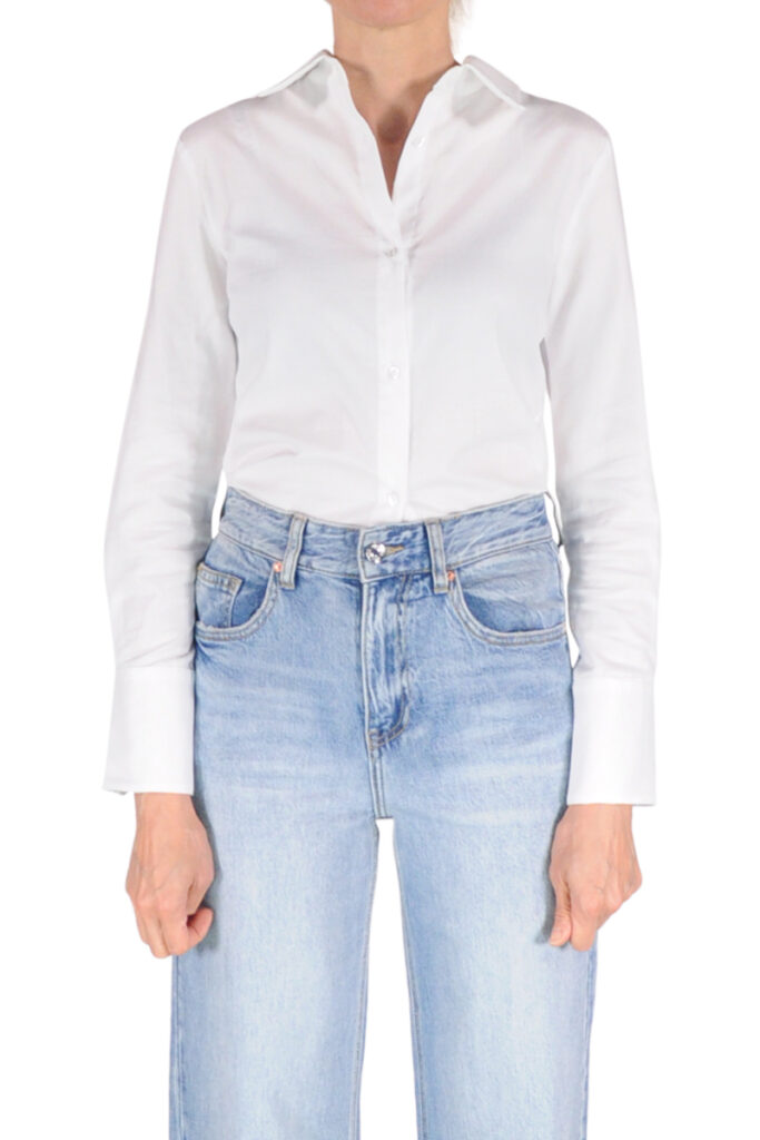 CAMICIA SLIM MANICA LUNGA BIANCO