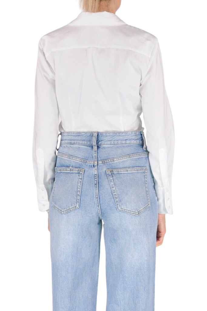 Alternative view of CAMICIA SLIM MANICA LUNGA BIANCO