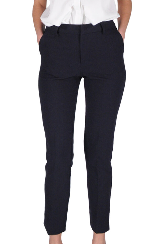 PANTALONE SIGARETTA NAVY