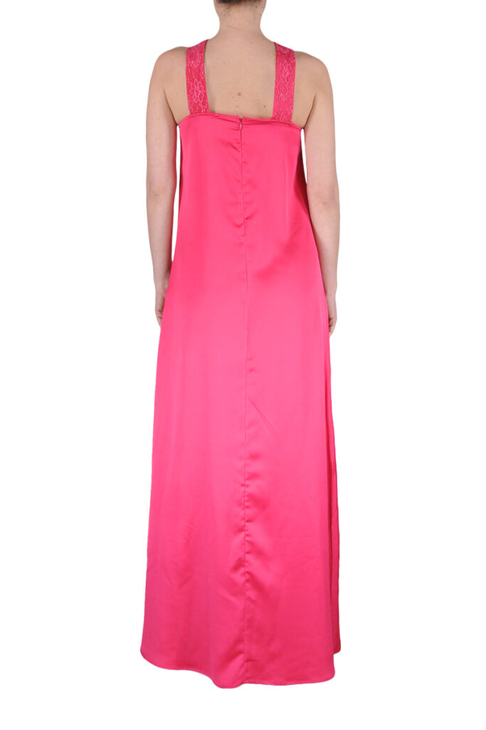Alternative view of ABITO LUNGO DIAMANTE FUCSIA