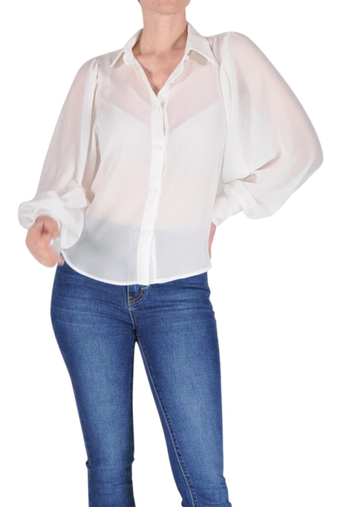 CAMICIA MANICA LANTERNA BIANCO