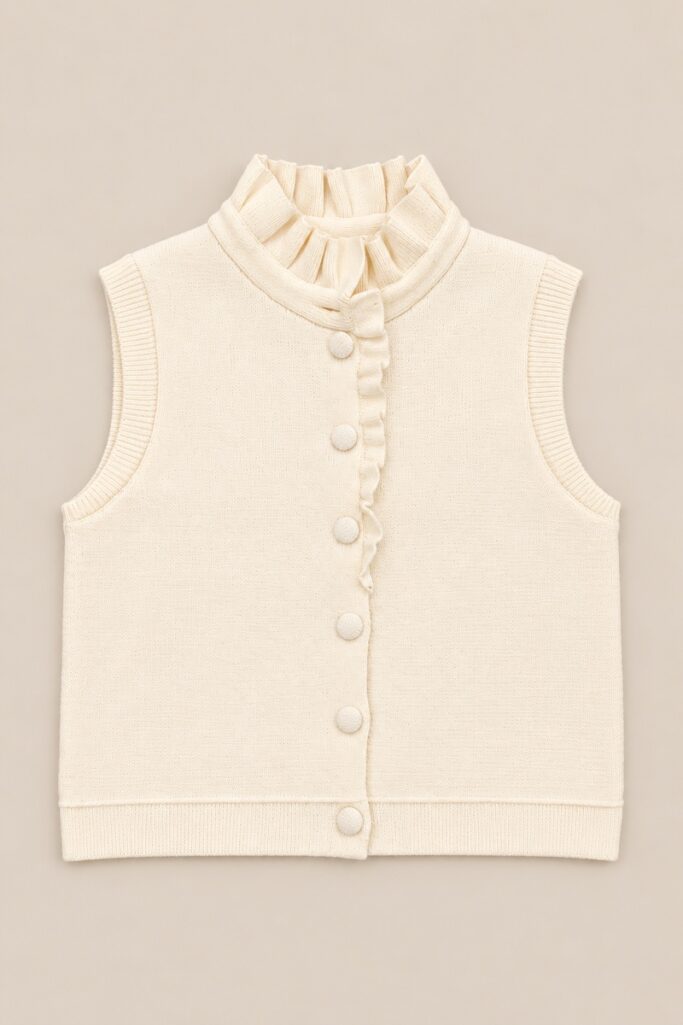 Alternative view of GILET ROUCHES PANNA