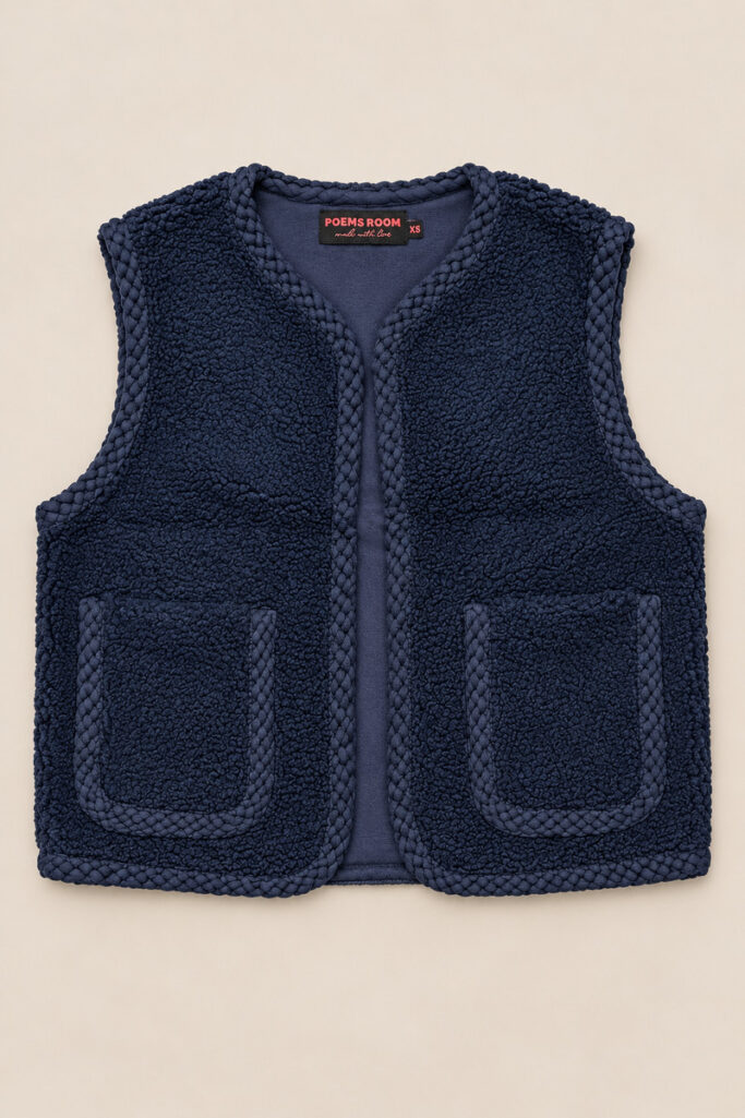 Alternative view of GILET ORSETTO  TRECCE BLU