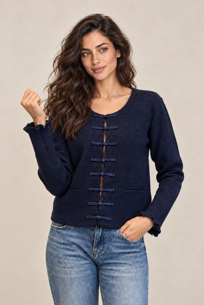 MAGLIONE ALAMARI NAVY