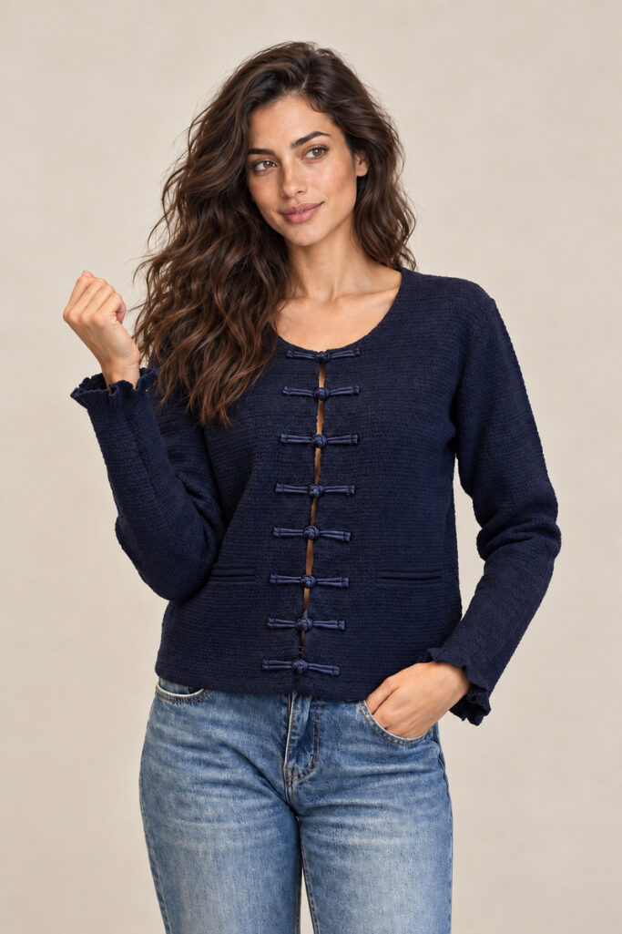 MAGLIONE ALAMARI NAVY