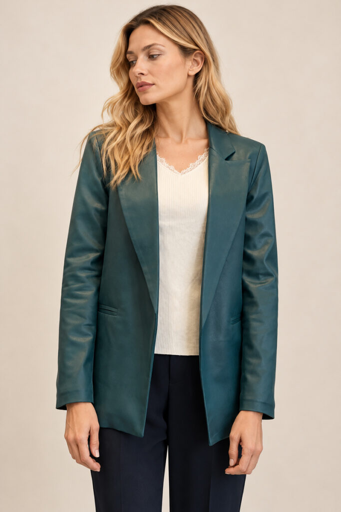 BLAZER TAGLIO UOMO VERDE