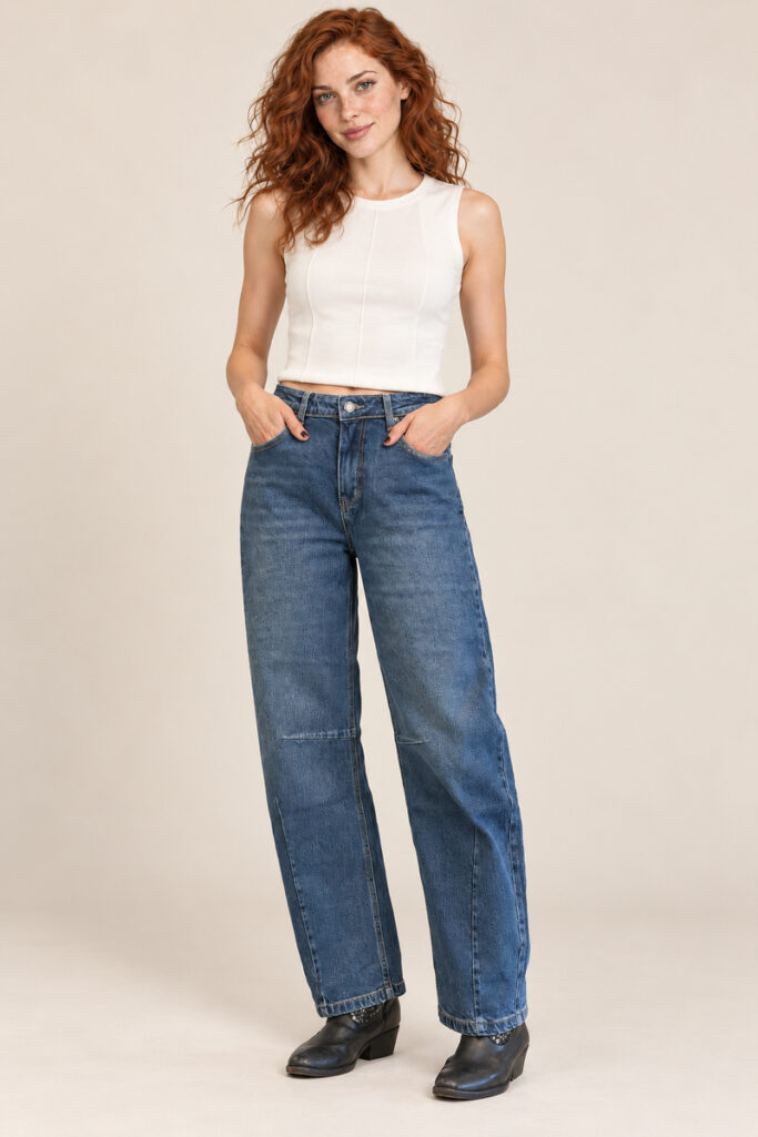 JEANS BALLOON LIGHT JEANS