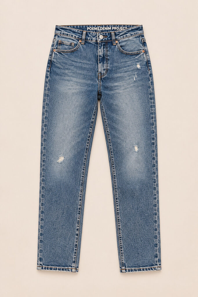 Alternative view of JEANS MOM LIGHT JEANS